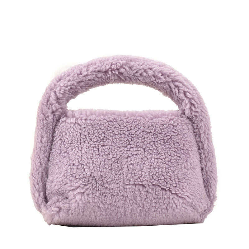 Wholesale 2023 Autumn and Winter Portable Plush Bags